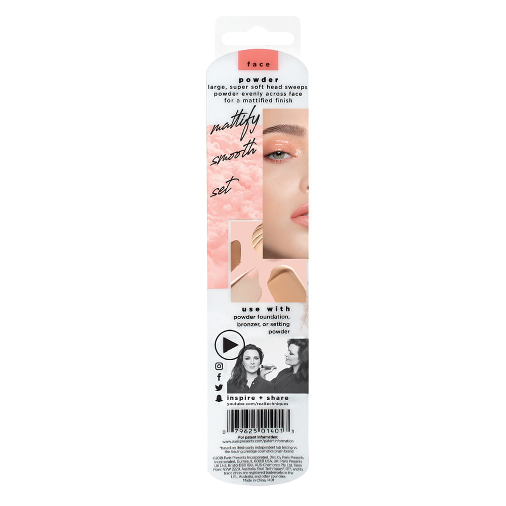 Powder Brush Real Techniques  Pincel para Pó Facial 1 Un