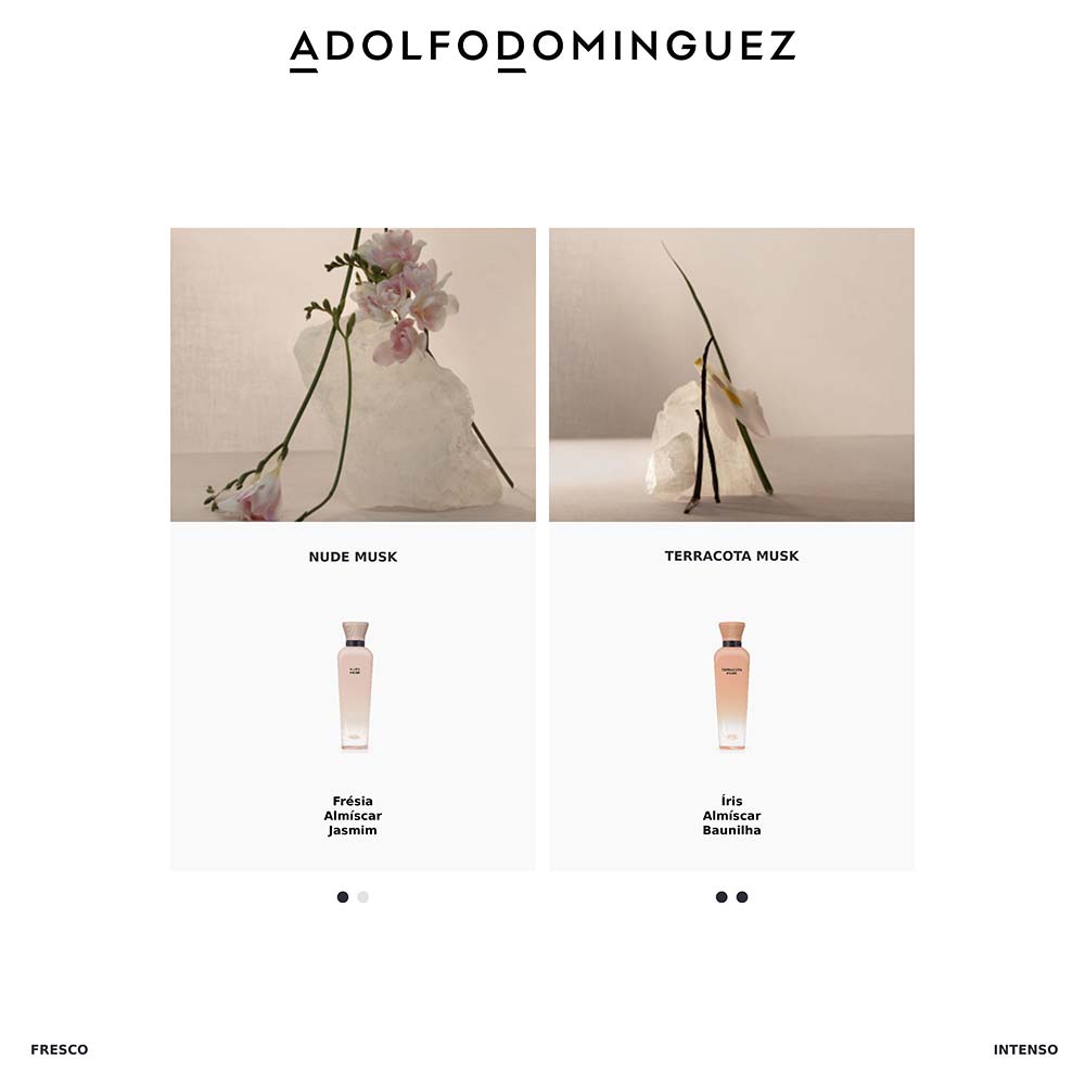 Nude Musk Adolfo Dominguez  Perfume Feminino  Eau de Parfum 120ml