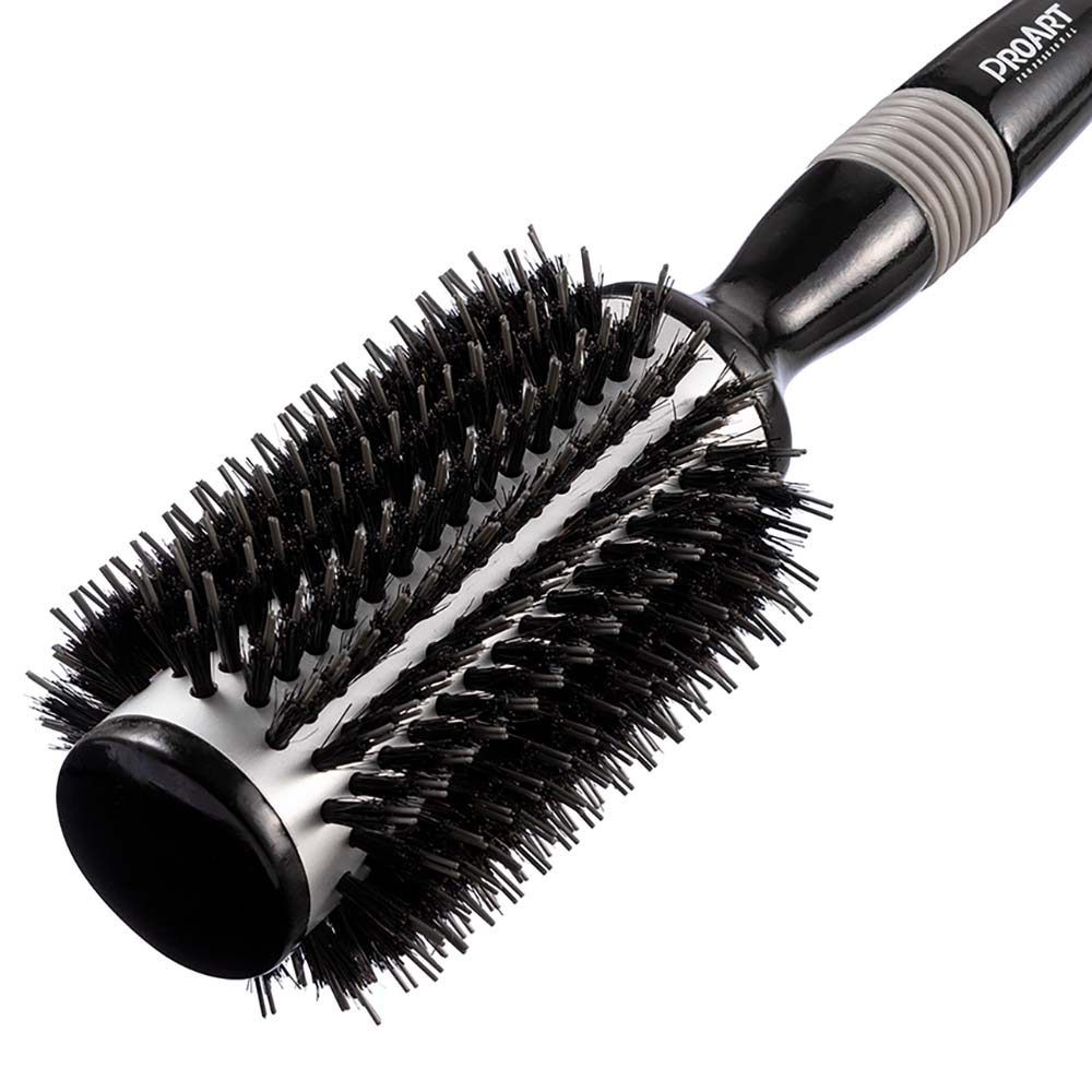 Escova de Cabelo ProArt Profissional Metallic Pro Prata 38mm