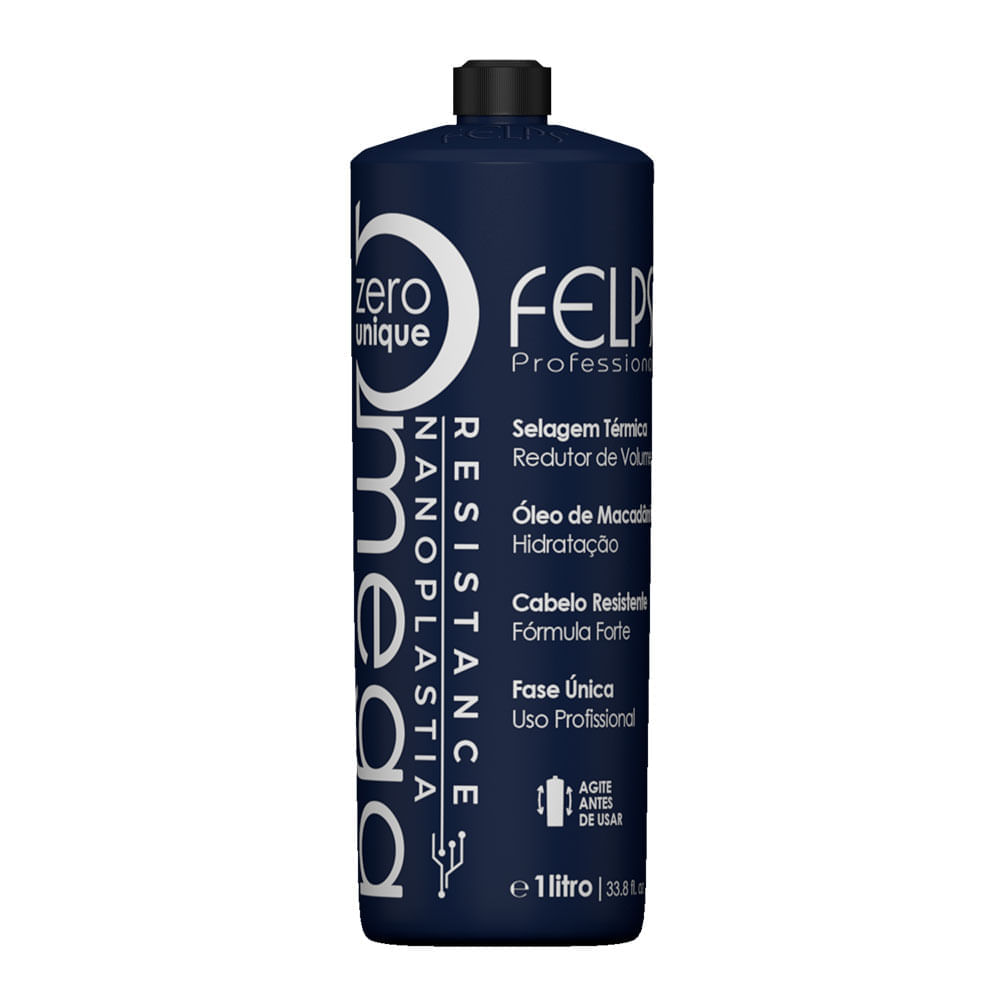 Felps Omega Zero Unique Nanoplastia Resistence  Selagem Térmica 1L