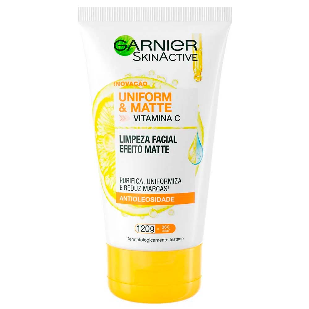 Garnier Kit – Gel de Limpeza Facial Skin Active + Gel de Limpeza Facial Skin Uniform & Matte Kit