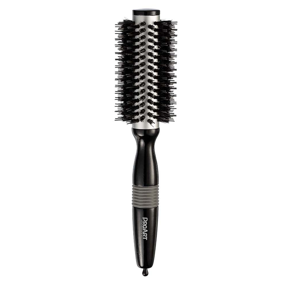 Escova de Cabelo ProArt Profissional Metallic Pro Prata 25mm