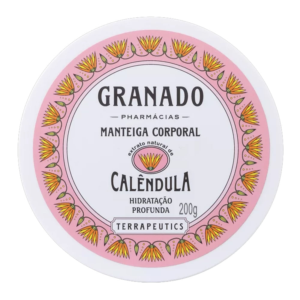 Manteiga Corporal Granado  Calêndula 200g