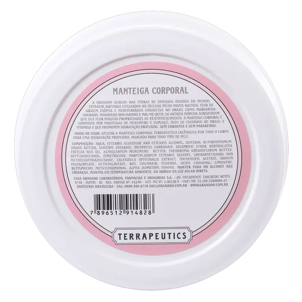Manteiga Corporal Granado  Calêndula 200g