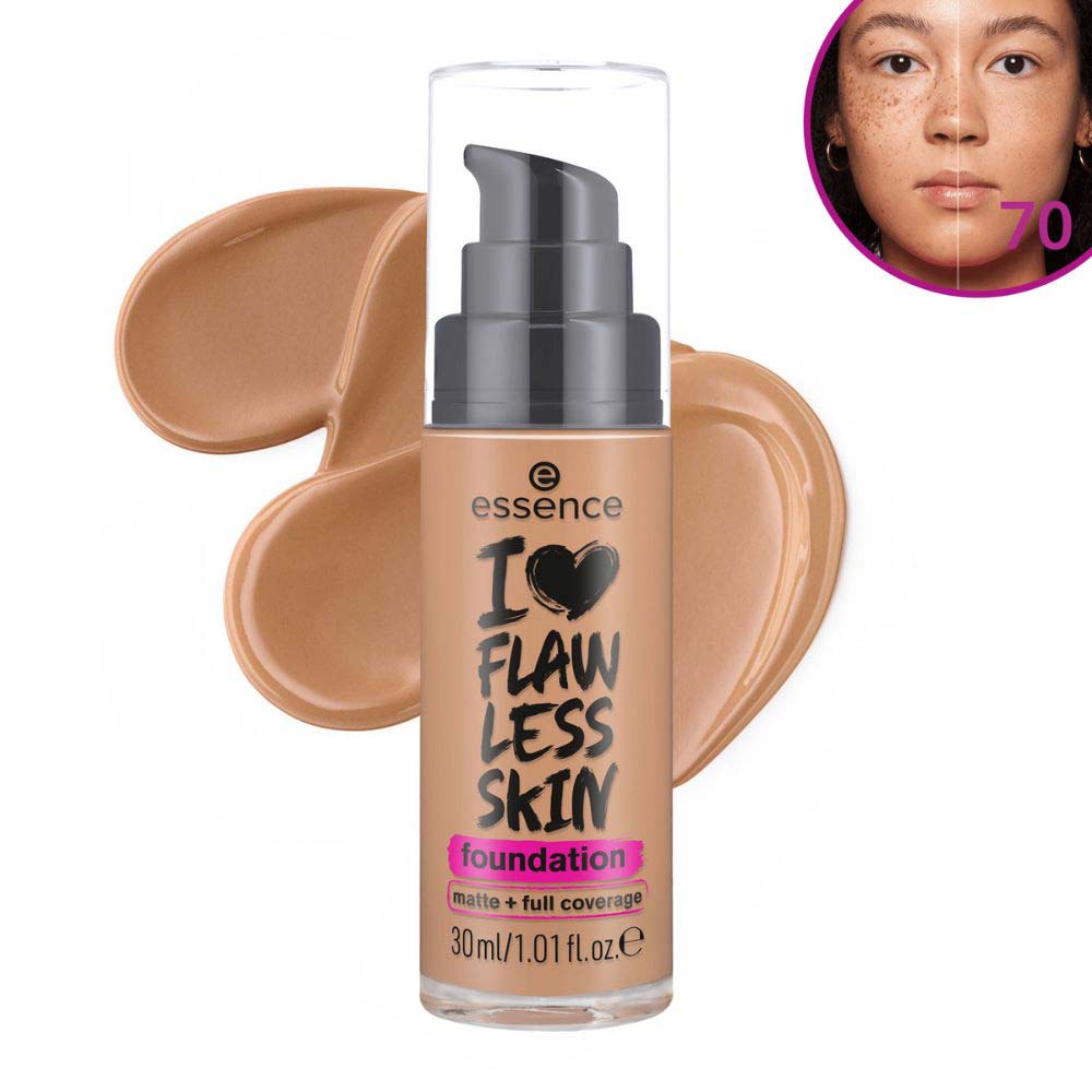 Base Líquida Essence  I Love Flawless Skin 70 Light Sand