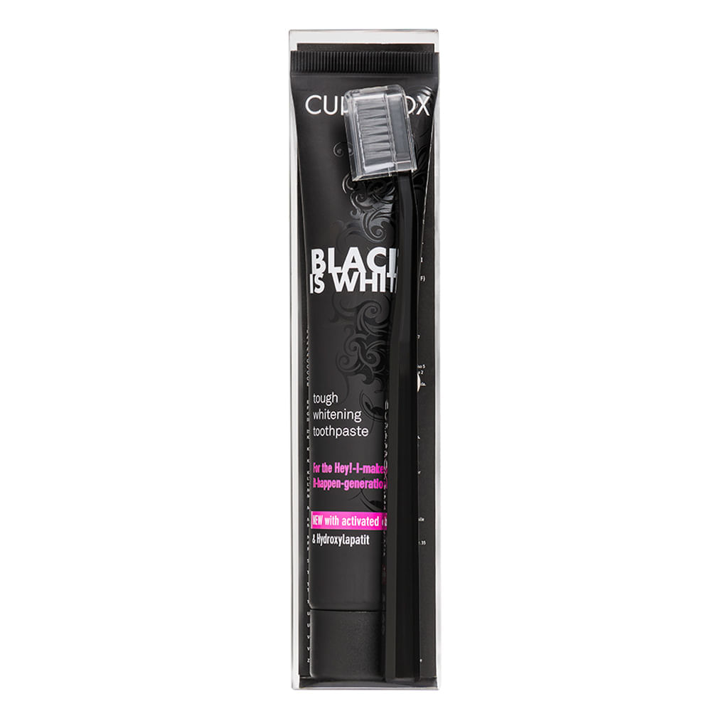Curaprox Black is White Kit  Escova + Creme Dental Kit