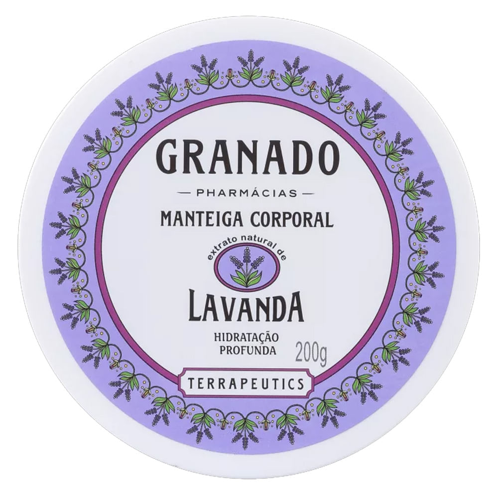 Manteiga Corporal Granado  Lavanda 200g
