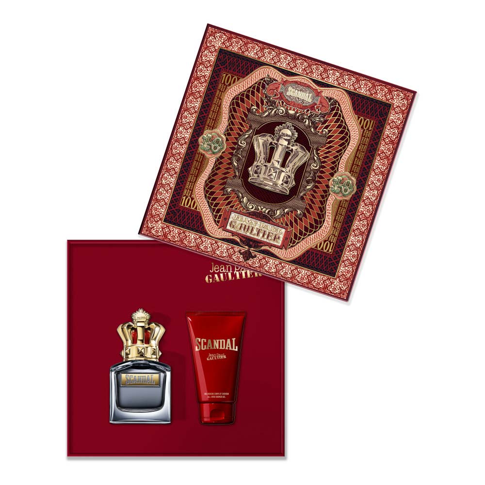 Kit Perfume Masculino Eau de Toilette All Over + Gel de Banho Scandal Jean Paul Gaultier Coffret