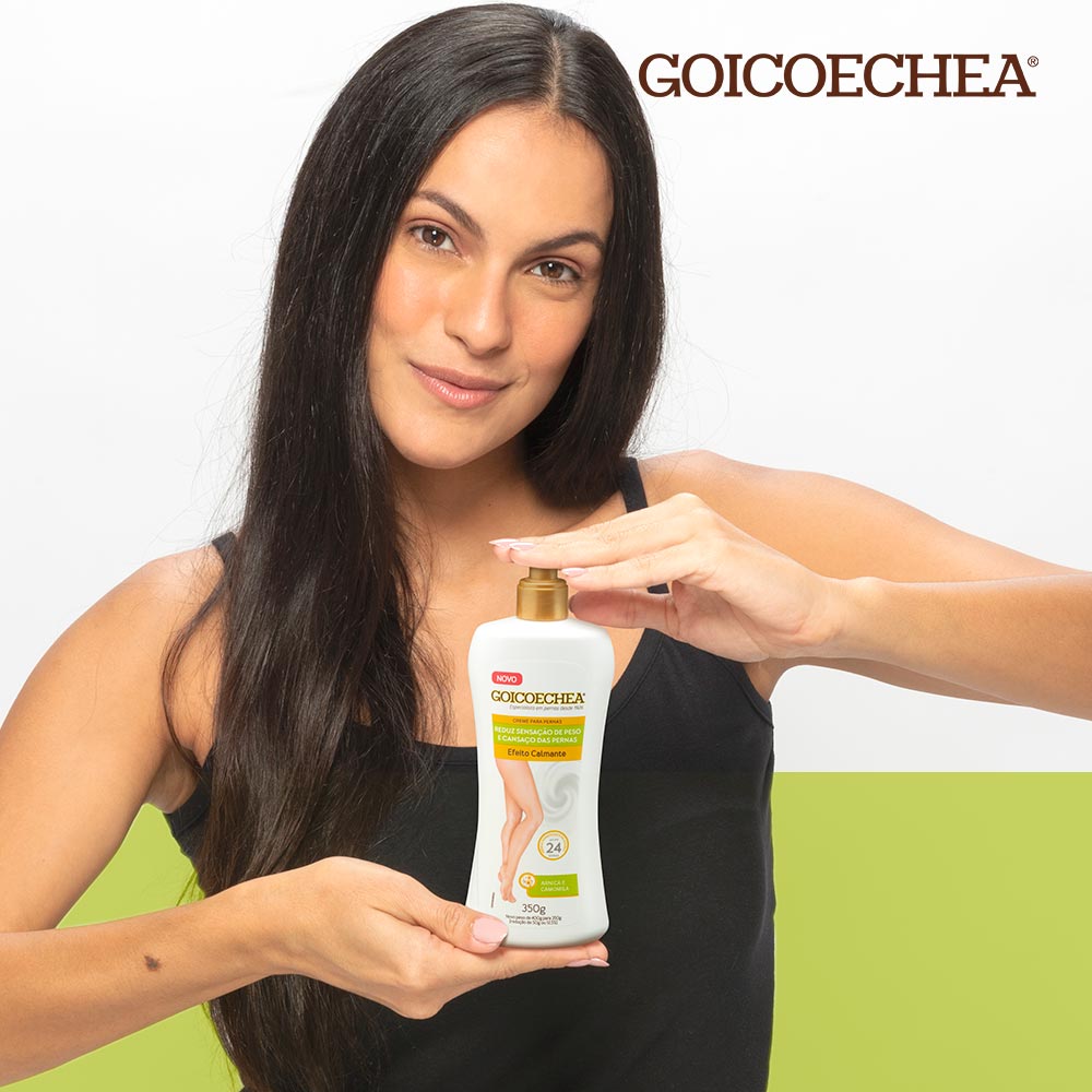 Creme para Pernas Goicoechea  Creme para Pernas Arnica e Camomila 350g