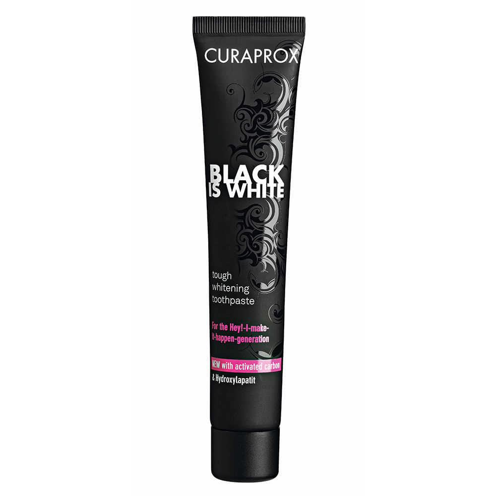Black Is White Curaprox  Creme Dental 90ml