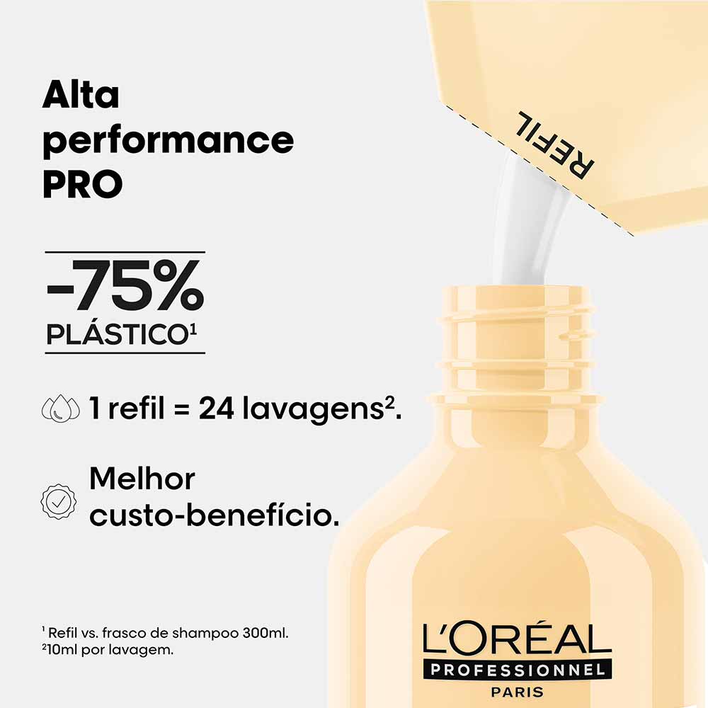 Refil Shampoo Absolut Repair Gold Quinoa + Protein L'Oréal Professionnel 240ml