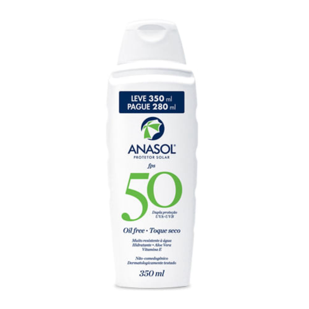 Protetor Solar Loção Anasol FPS50 350ml