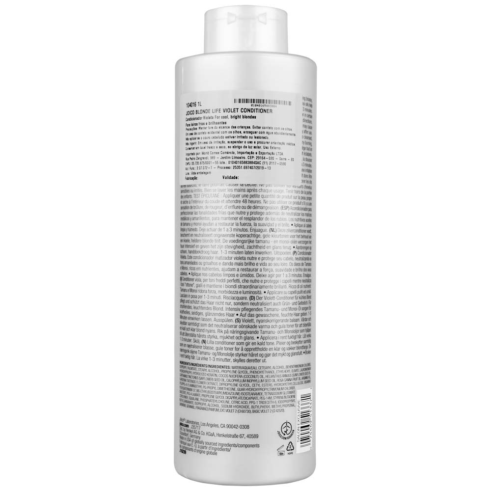 Joico Blonde Life Violet Tamanho Profissional – Condicionador 1L