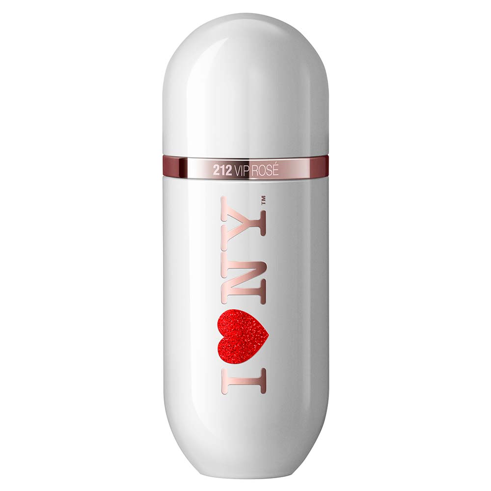 Perfume Feminino 212 Vip Rose I Love NY Carolina Herrera Eau de Parfum 80ml