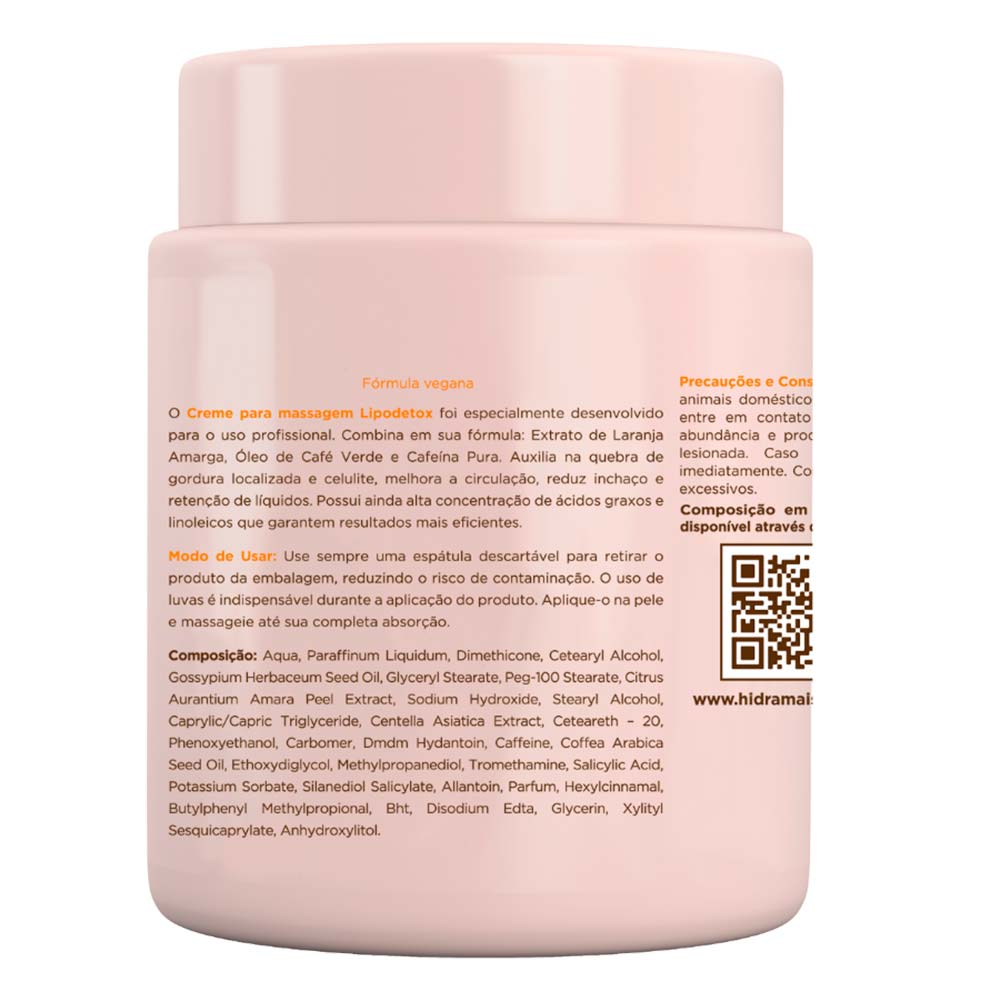 Creme para Massagem Hidramais 1Kg