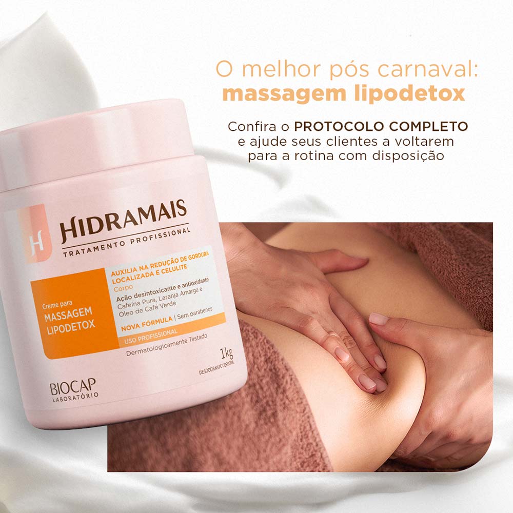 Creme para Massagem Hidramais 1Kg
