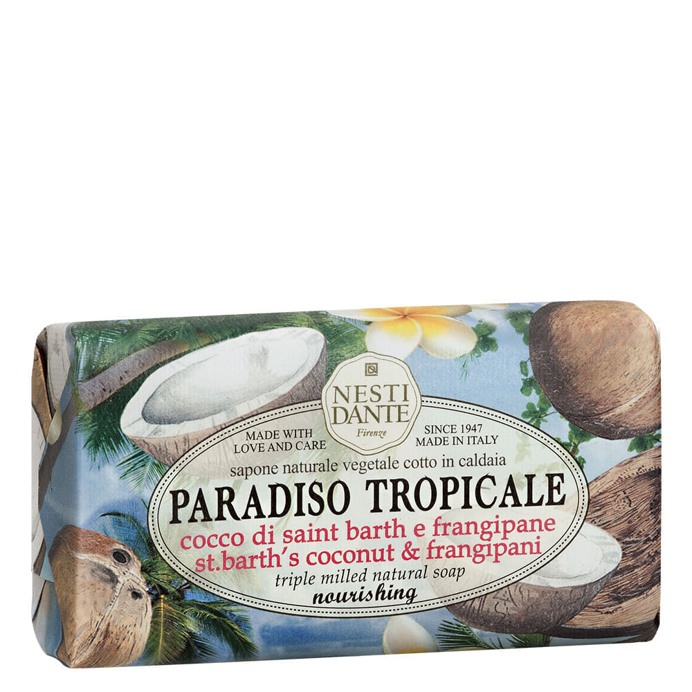 Paradiso Tropicale Coco Di Saint Barth E Frangipane Nesti Dante  Sabonete 250g