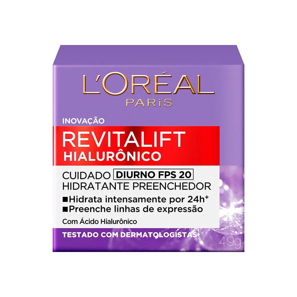 L'Oréal Paris Revitalift Hialurônico Kit Antiidade  Diurno + Noturno Kit