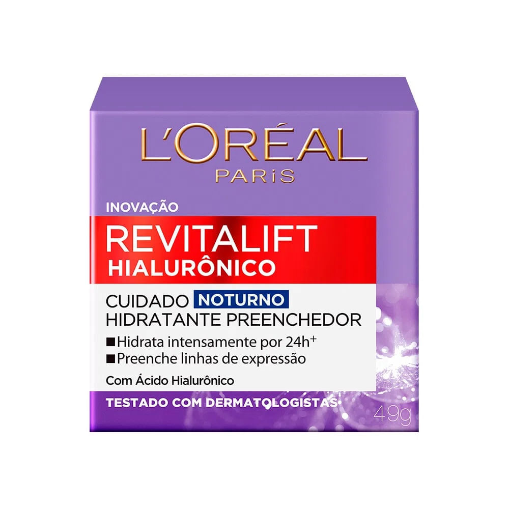 L'Oréal Paris Revitalift Hialurônico Kit Antiidade  Diurno + Noturno Kit