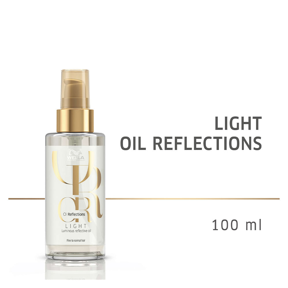 Óleo Capilar Oil Reflections Light Wella Professionals 100ml