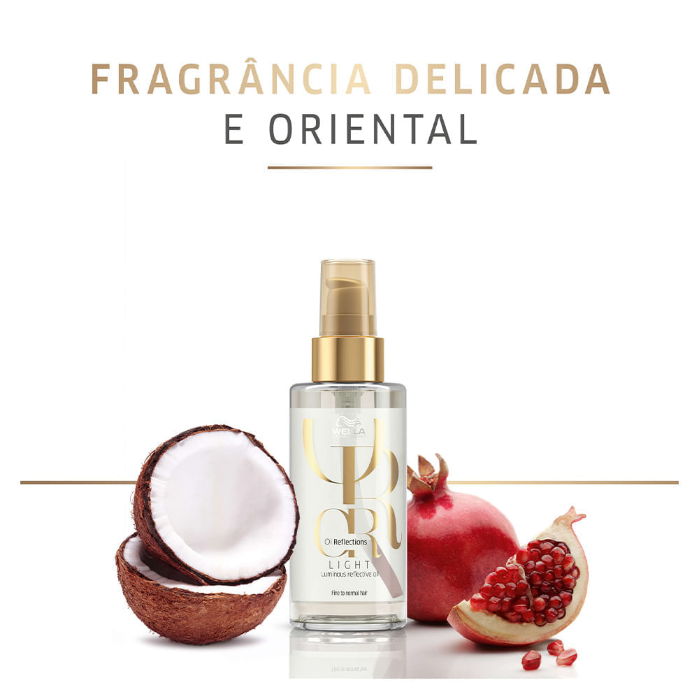 Óleo Capilar Oil Reflections Light Wella Professionals 100ml