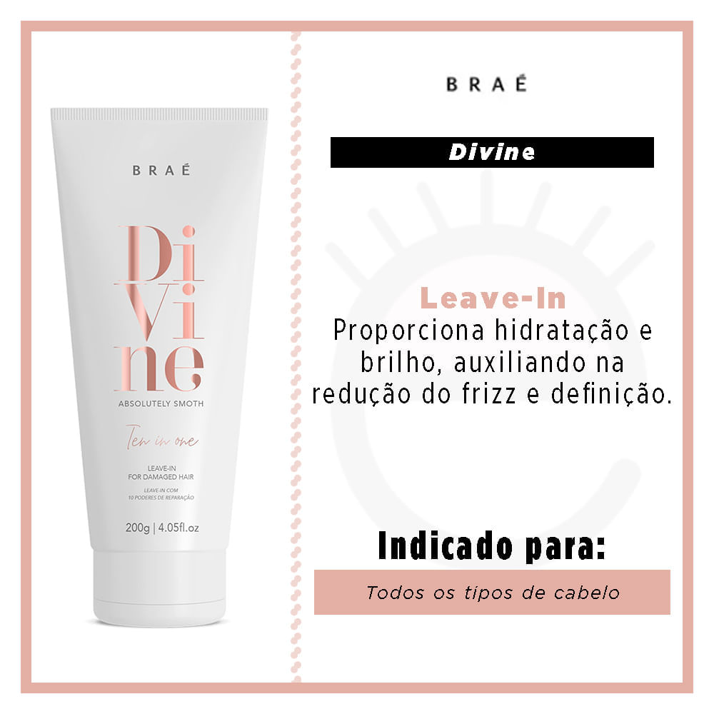 Leave-in  Divine Ten in One Braé 200g