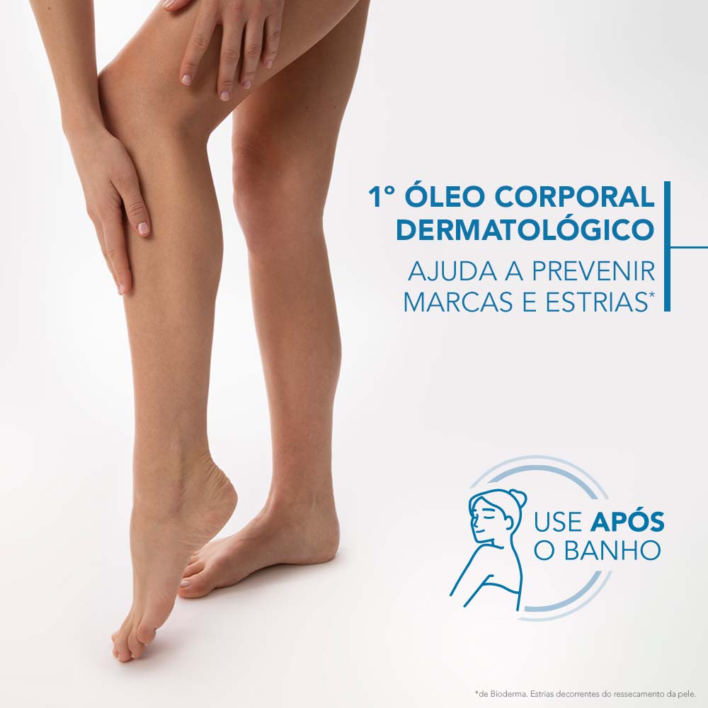 Óleo  Corporal Pós  Banho Bioderma Atoderm 2 em 1 150ml