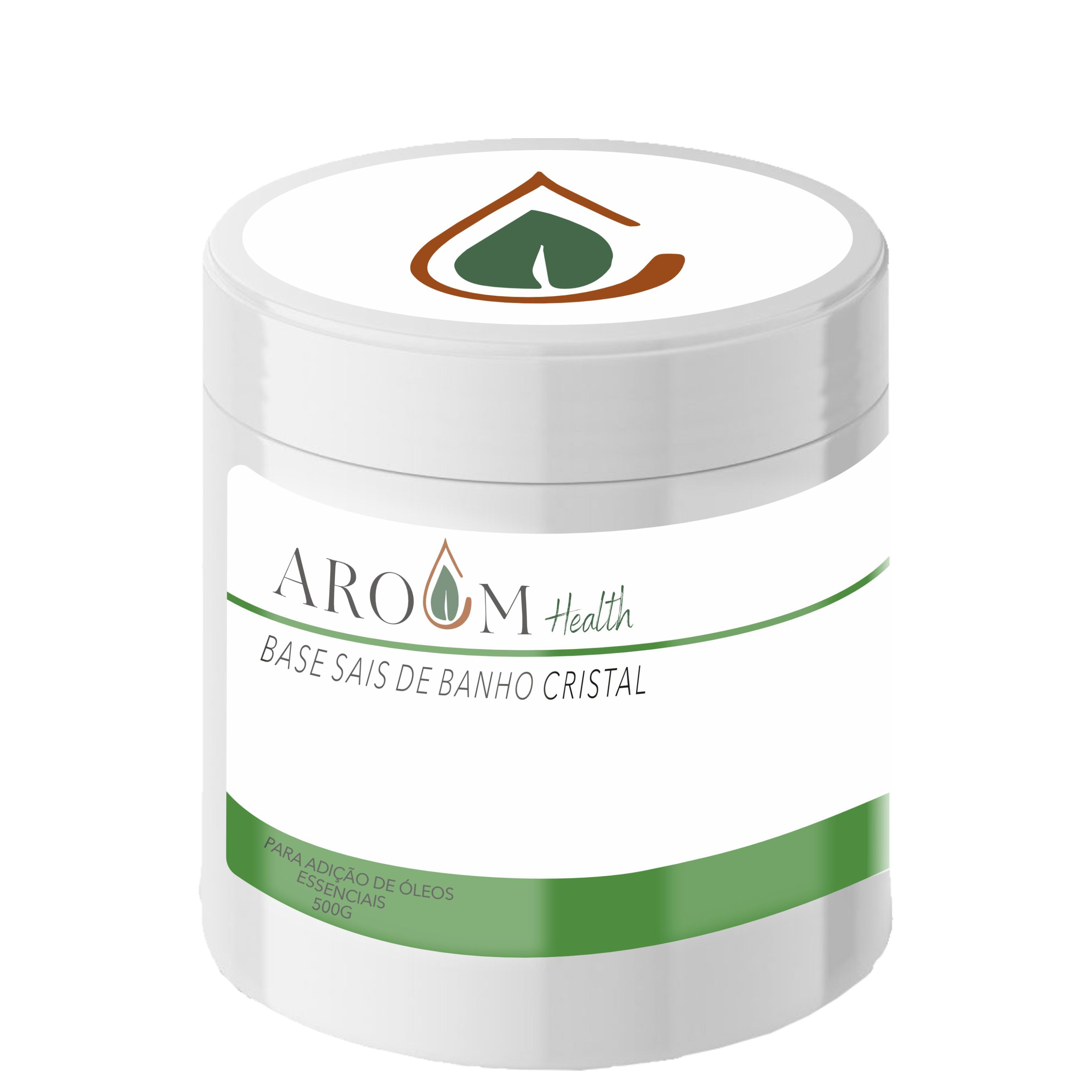 Base Sais Banho e Escalda Pés Cristal - 500G Aroom Health