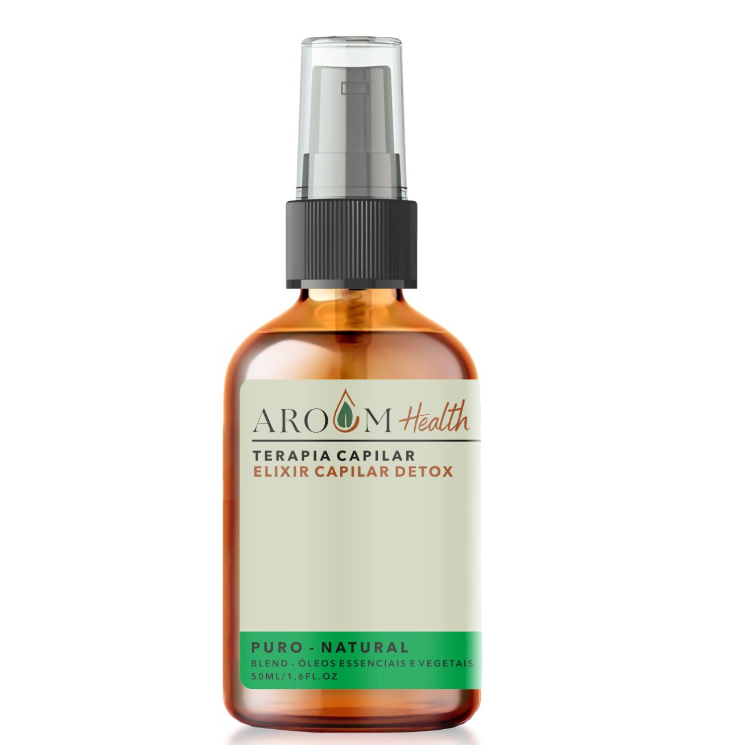 Elixir Capilar Detox 100% puro natural - 50 ml Aroom Health