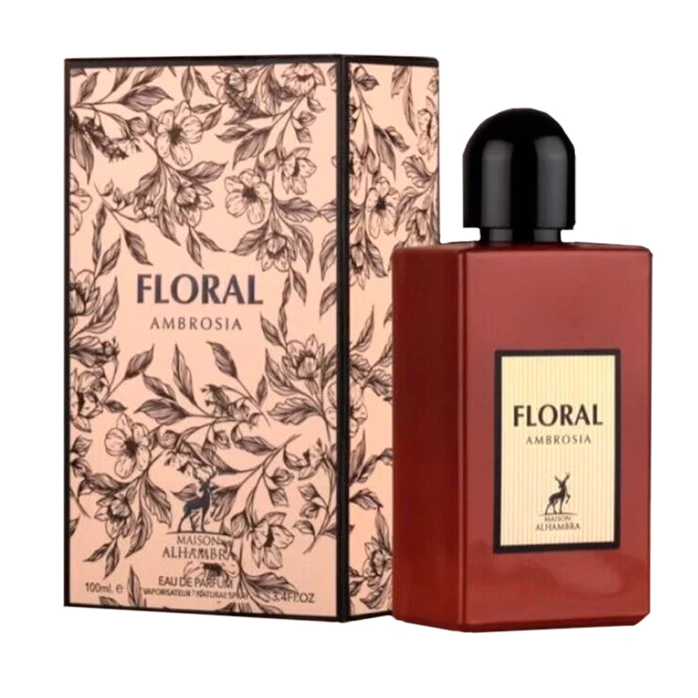 Perfume Feminino Maison Alhambra Floral Ambrosia Eau de Parfum 100ml