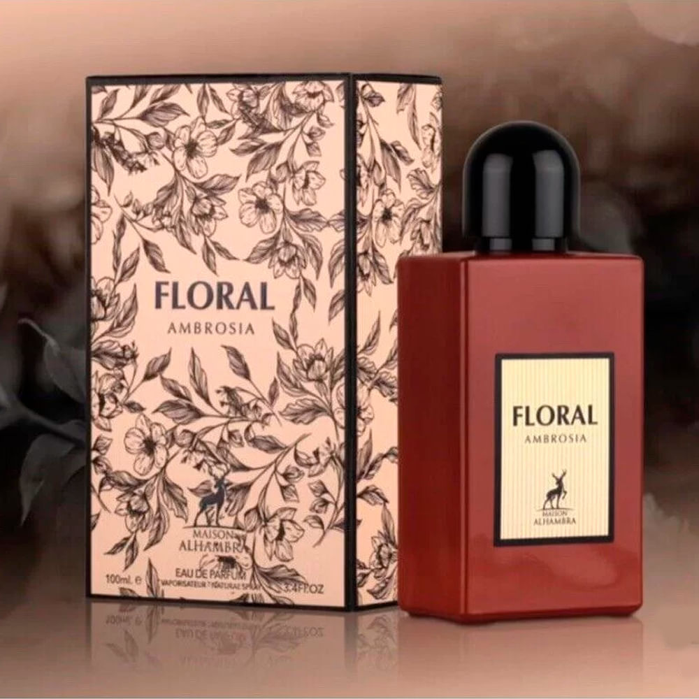 Perfume Feminino Maison Alhambra Floral Ambrosia Eau de Parfum 100ml