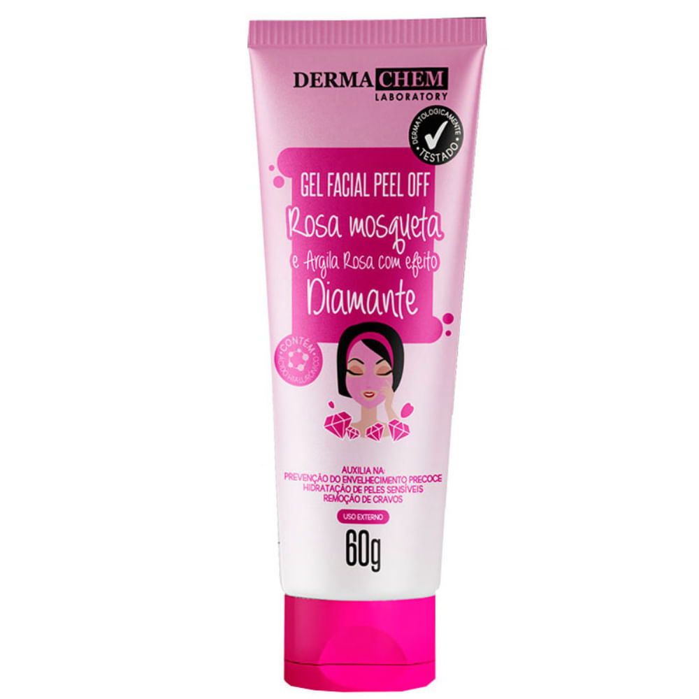 Gel Peel Off Rosa Mosqueta Dermachem 60g