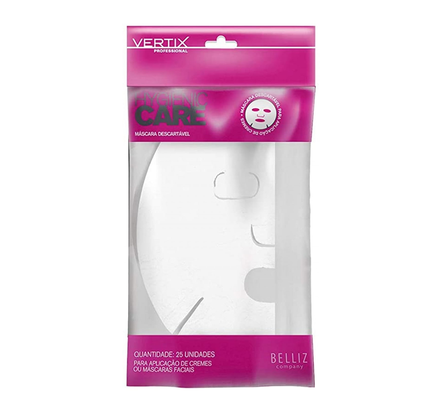 Máscara Facial Descartavel Vertix 25 peças