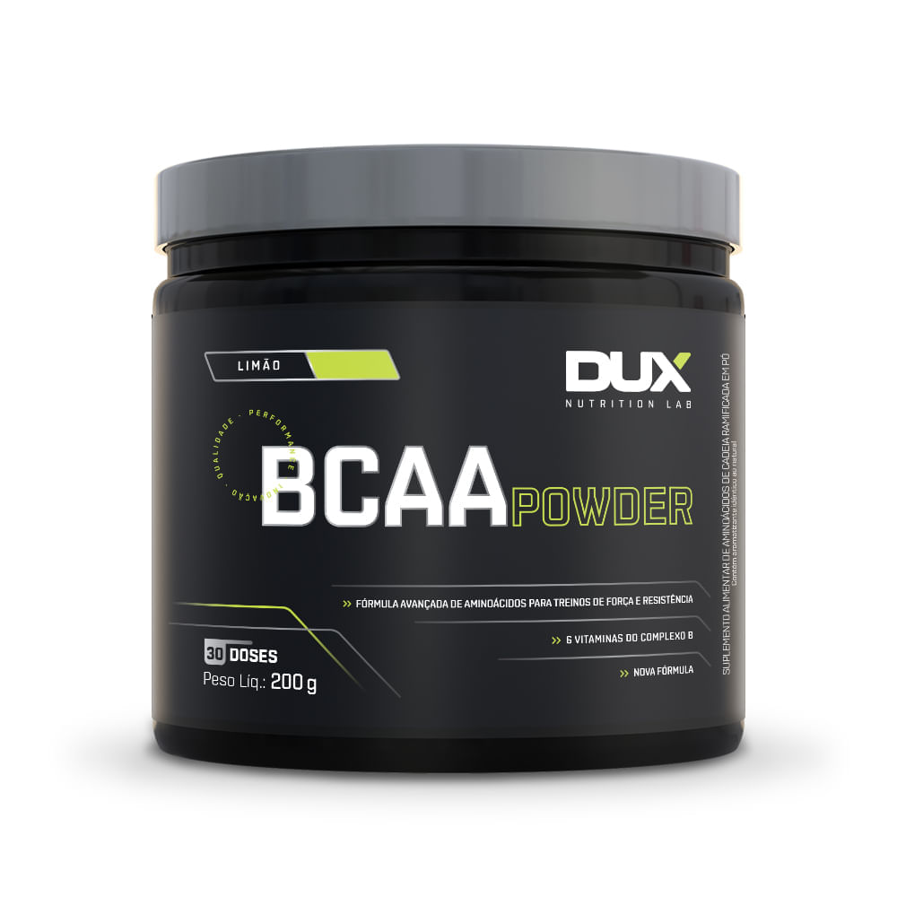 BCAA POWDER Sabor Limão - 200g Limão