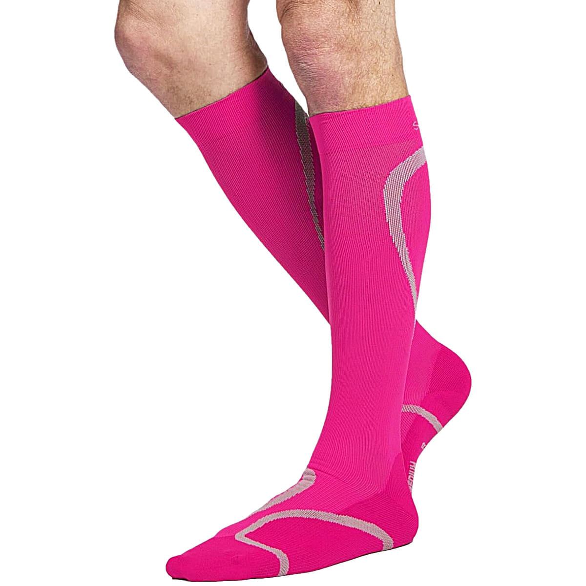Meia 3/4 Esportiva Perfomance Sigvaris - 20-30mmhg -  Pink - Tamanho P2