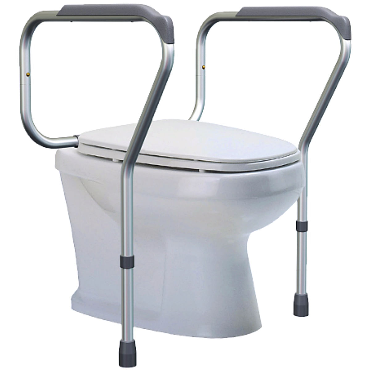 Apoio Lateral Para Vaso Sanitário Em Alumínio Mba024