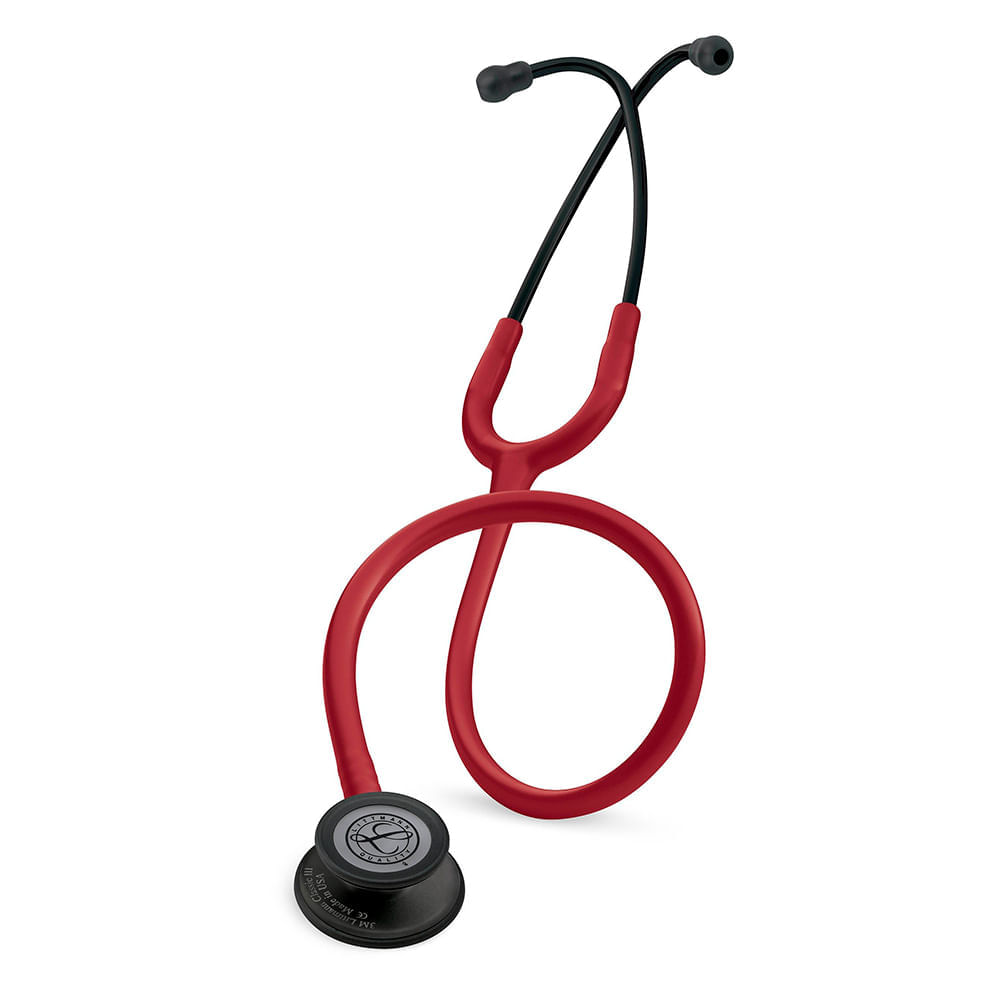 Estetoscópio Littmann Classic Iii Vinho Black Edition 5868