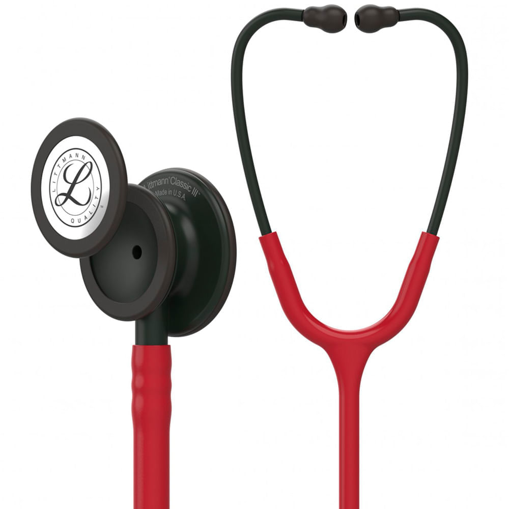 Estetoscópio Littmann Classic III Vinho Black Edition 5868