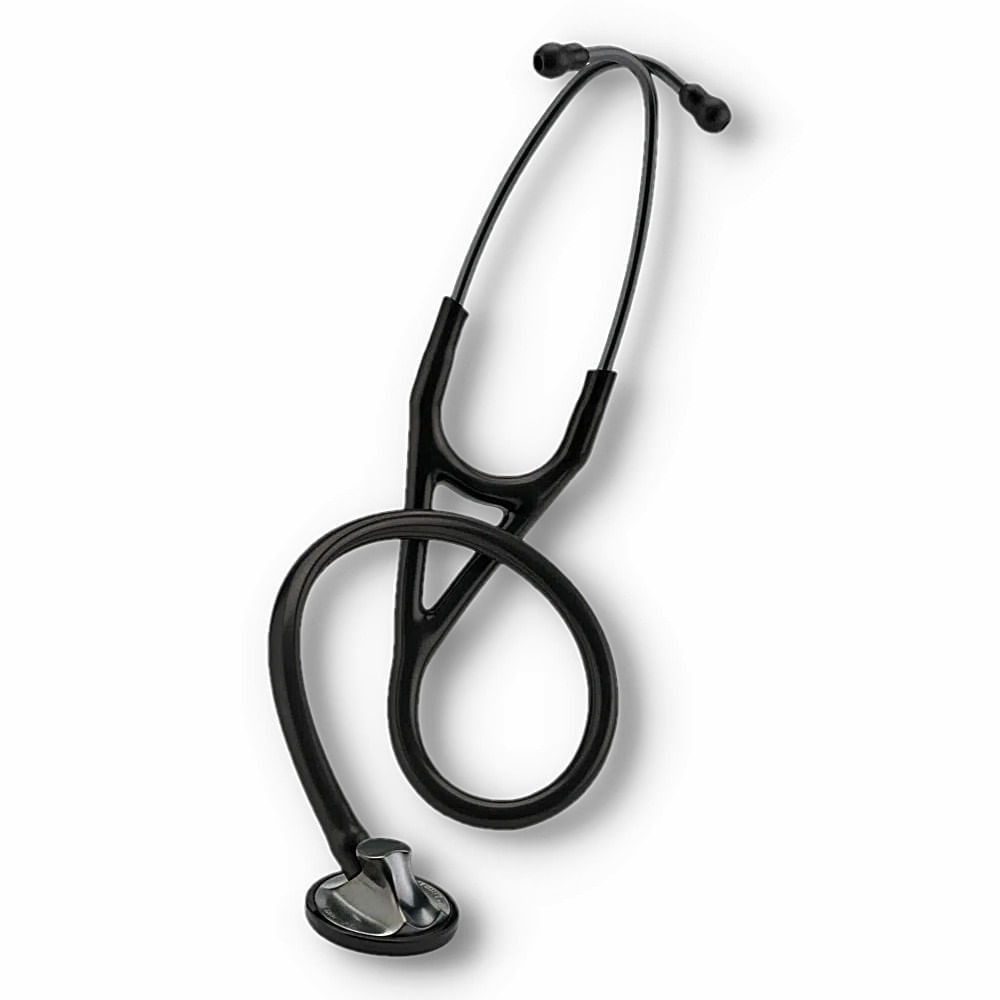 Estetoscópio Littmann Master Cardiology Preto & Smoke 2176
