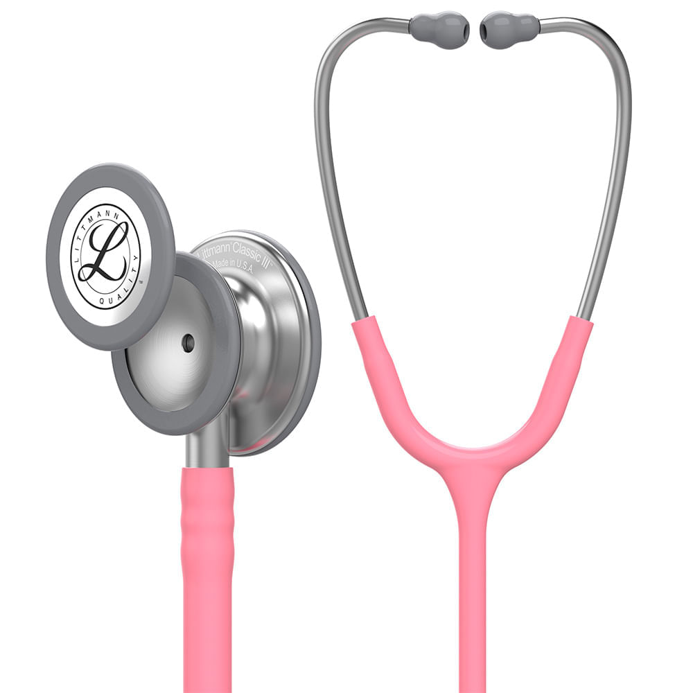 Estetoscópio Littmann Classic III Rosa Pérola 5633
