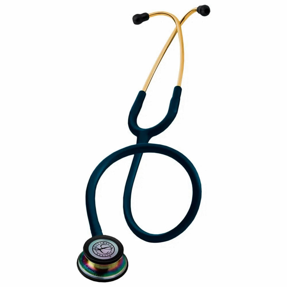 Estetoscópio Littmann Classic Iii Azul Caribe Rainbow 5807