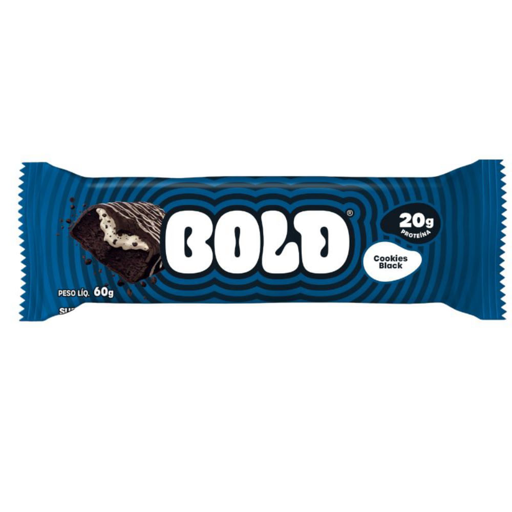 Bold Cookies Black Bold Snacks 60g
