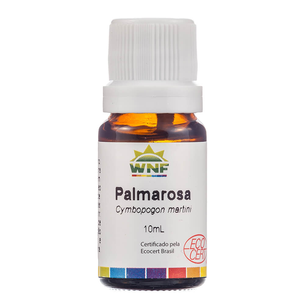 Óleo Essencial Orgânico de Palmarosa 10ml – WNF