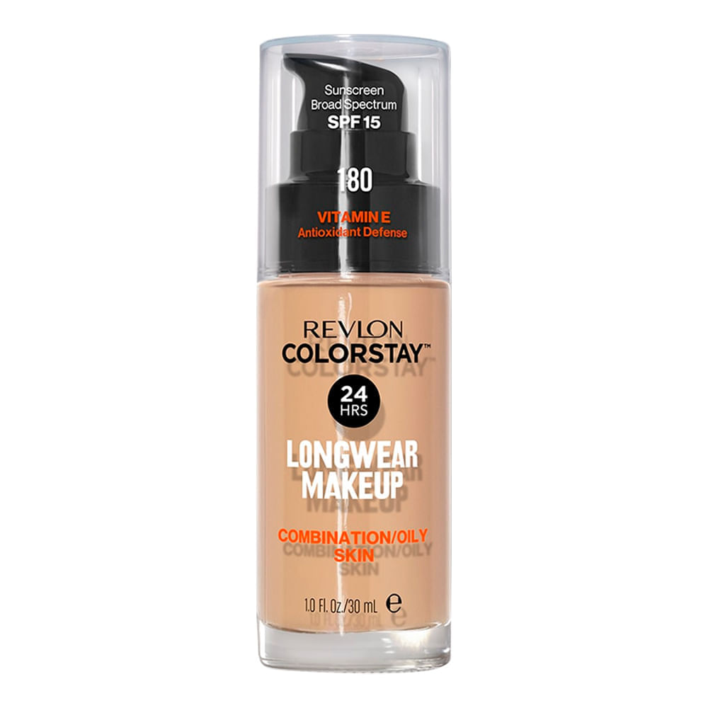 Base Líquida Revlon ColorStay Sand Beige 180 30ml 180-Sand-Beige
