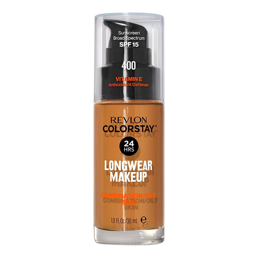 Base Líquida Revlon Colorstay Caramel 400 30ml 400-caramel