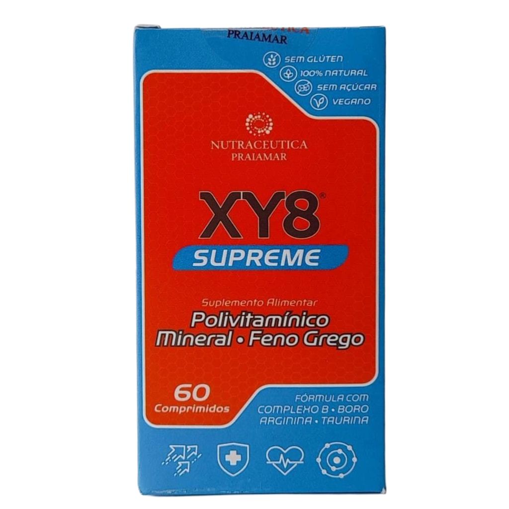 Energético XY8 Supreme 60 Comprimidos