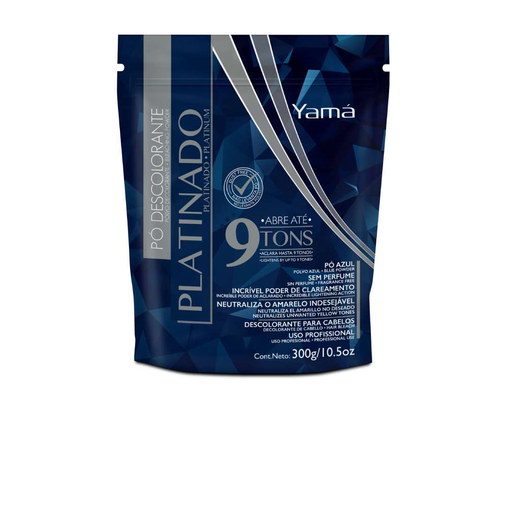 Pó Descolorante Yamá Platinado Refil 300g