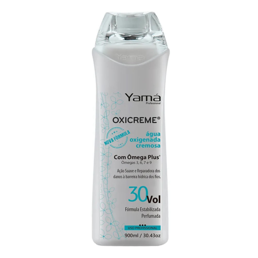 Água Oxigenada Oxicreme Yamá 30 volume  900ml