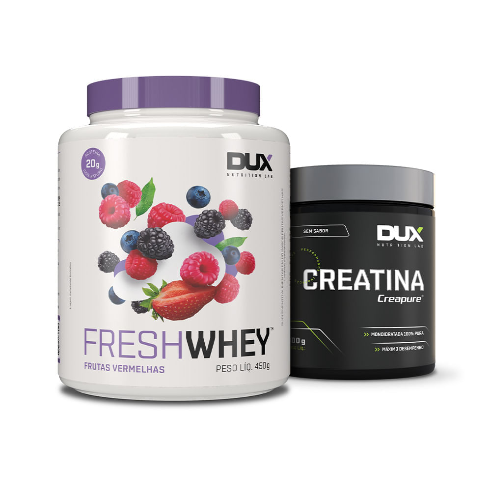 Frutas Vermelhas 450g + Creatina 300g