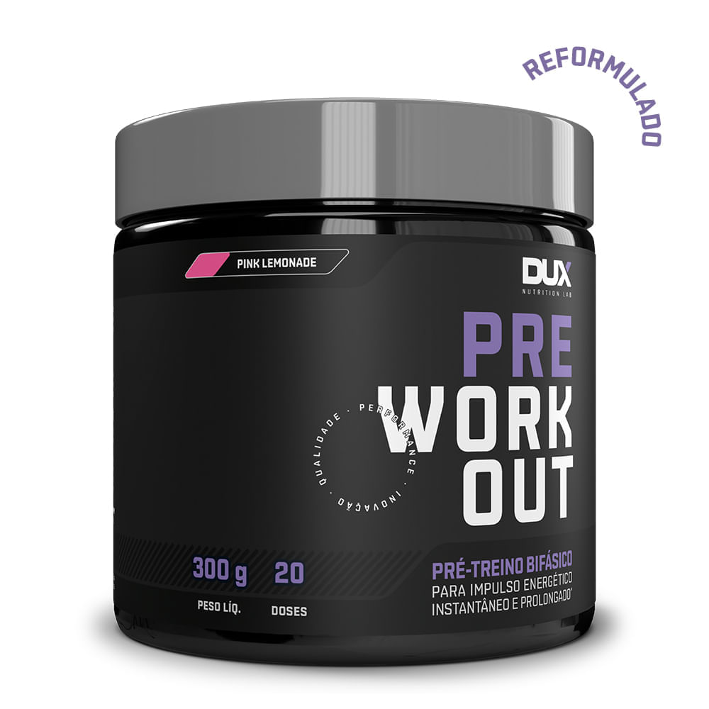 Pre Workout Original - 300g Sabor Pink Lemonade